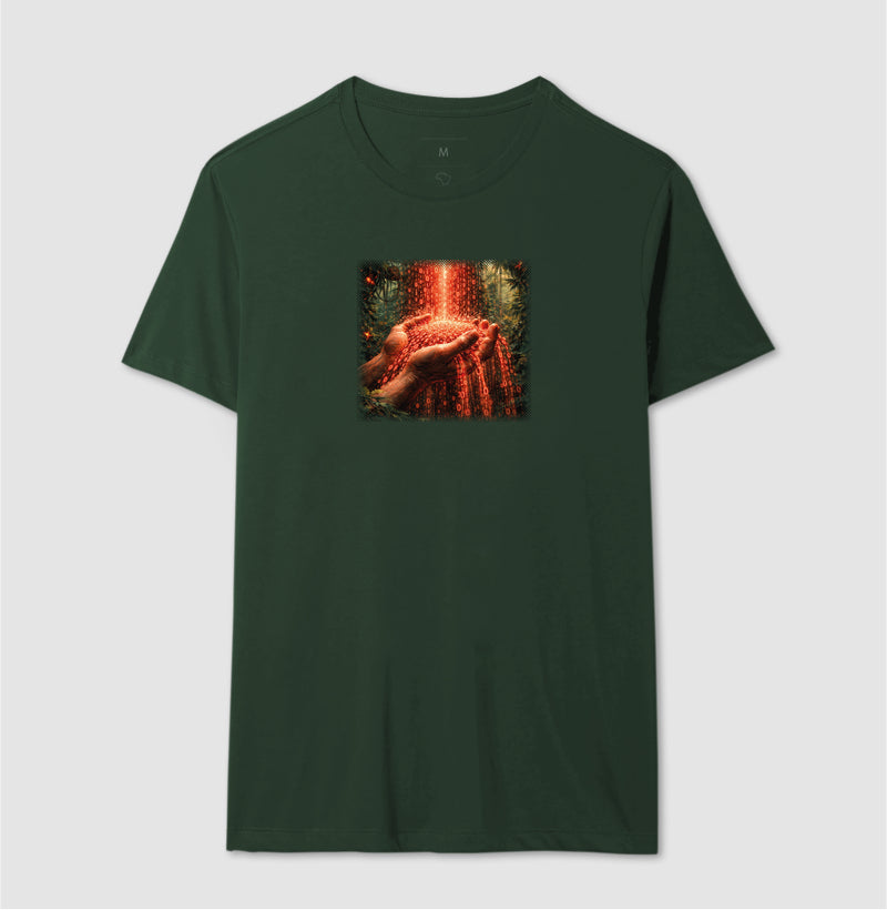 Camiseta Verde Unissex - Memória Transviada | Exallaxe