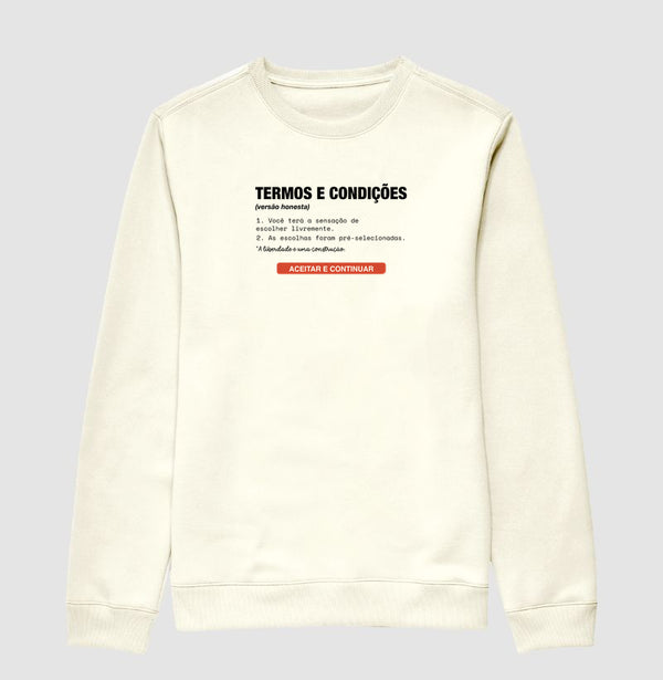 Suéter Moletom Off-White Unissex - Default Honesto