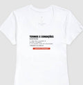 Camiseta Branca Feminina - Default Honesto