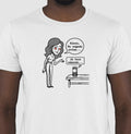 Camiseta Branca Unissex - Confissão Virtual | Exallaxe