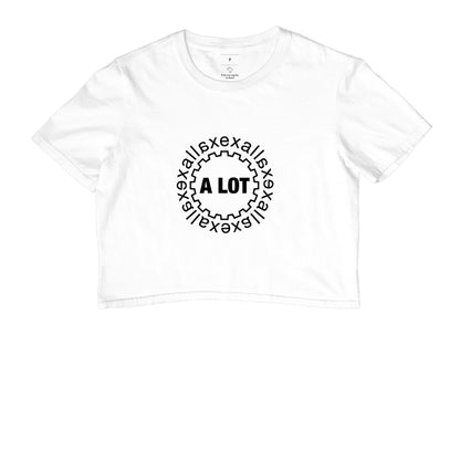 Cropped Branco - Escape In | Exallaxe