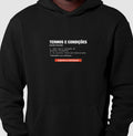 Moletom Hoodie Preto Unissex - Default Honesto | Exallaxe