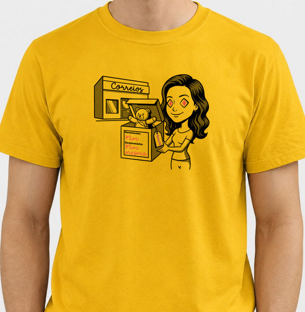 Camiseta Mostarda Unissex - Destinatário Importador | Exallaxe