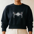Moletom Cropped Preto - Eloquência Muda