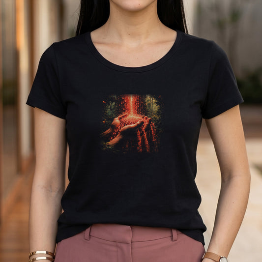 Camiseta Preta Feminina - Memória Transviada