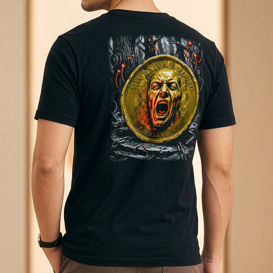 Camiseta Preta Unissex - Rot Cashflow