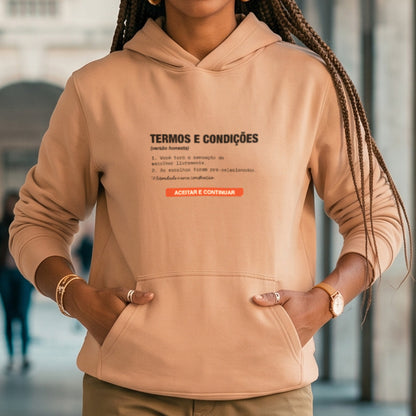 Moletom Hoodie Nude Unissex - Default Honesto