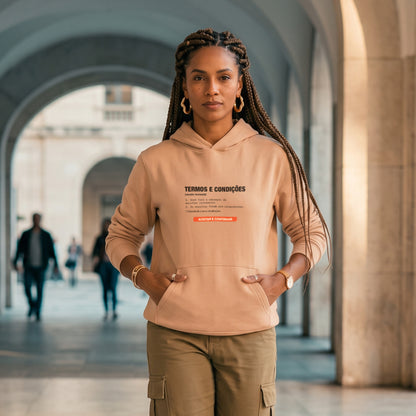 Moletom Hoodie Nude Unissex - Default Honesto