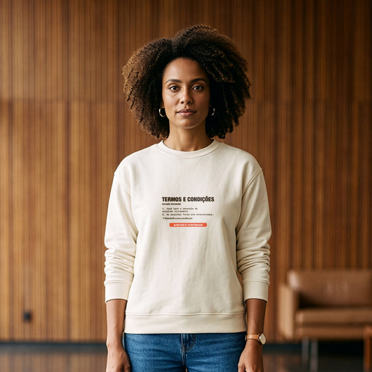 Suéter Moletom Off-White Unissex - Default Honesto