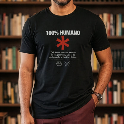Camiseta Preta Unissex - Decomposition Label