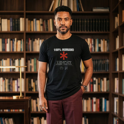Camiseta Preta Unissex - Decomposition Label