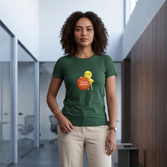 Camiseta Verde Feminina - Candy Click