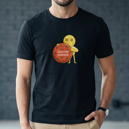 Camiseta Preta Unissex - Candy Click