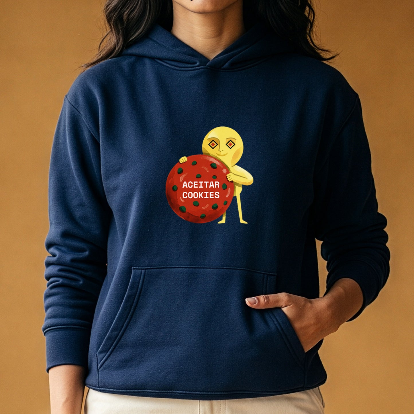 Moletom Hoodie Azul Marinho Unissex - Candy Click