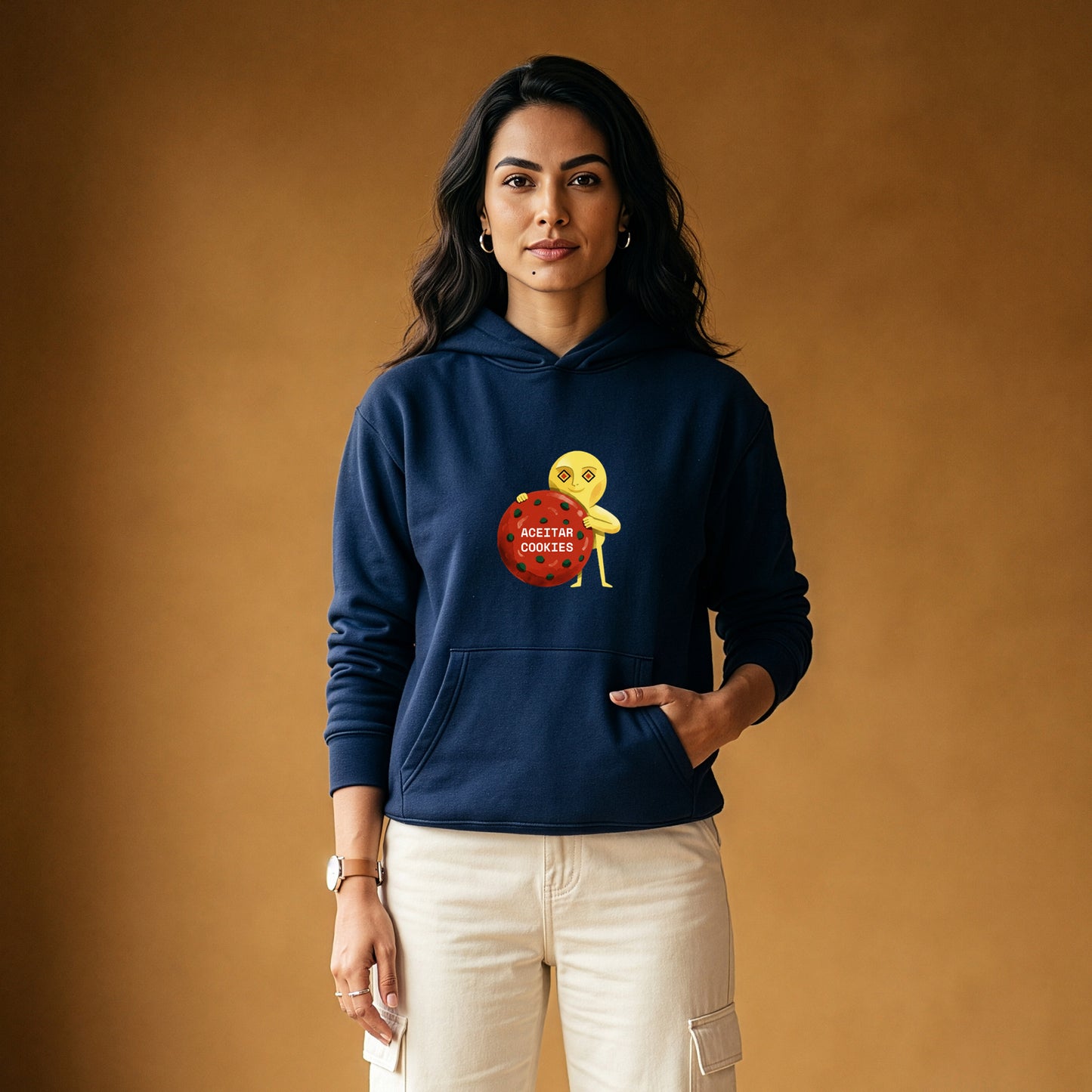 Moletom Hoodie Azul Marinho Unissex - Candy Click