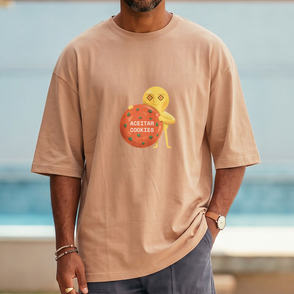 Camiseta Oversized Nude Unissex - Candy Click