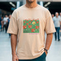 Camiseta Oversized Nude Unissex - Padrão Sincopático