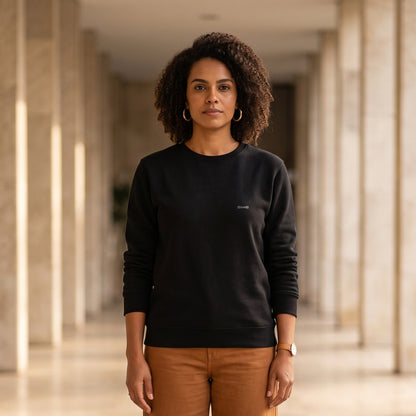 Suéter Moletom Preto Unissex - Anonymous Manifest