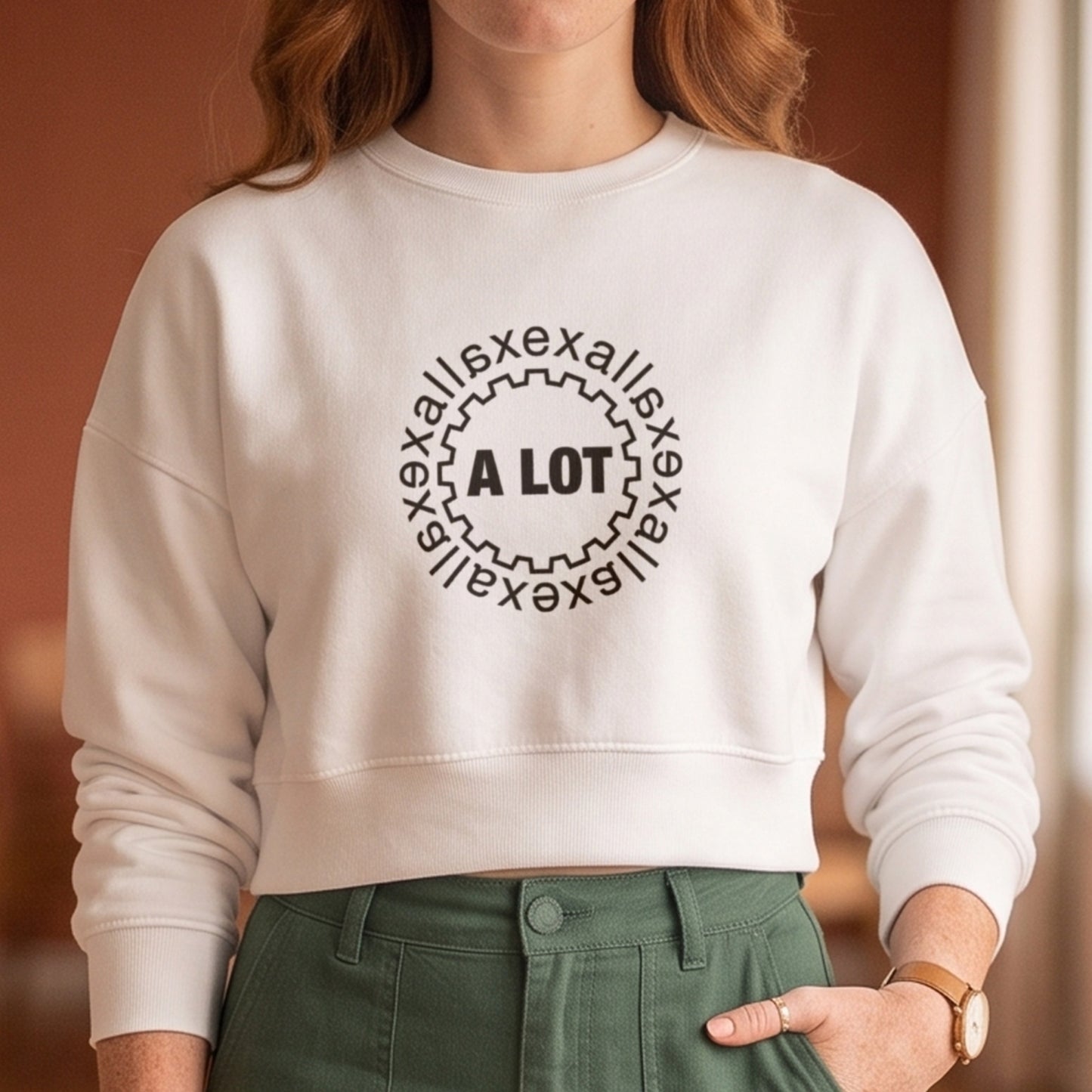 Moletom Cropped Branco - Escape In