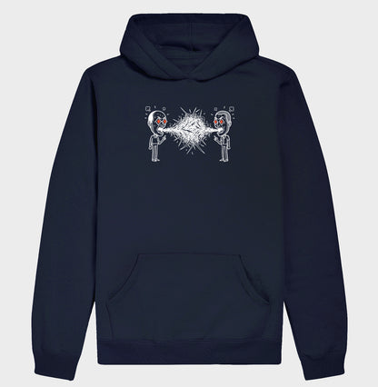 Moletom Hoodie Azul Marinho Unissex - Eloquência Muda