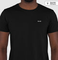 Camiseta Preta PIMA Unissex - Anonymous Manifest | Exallaxe