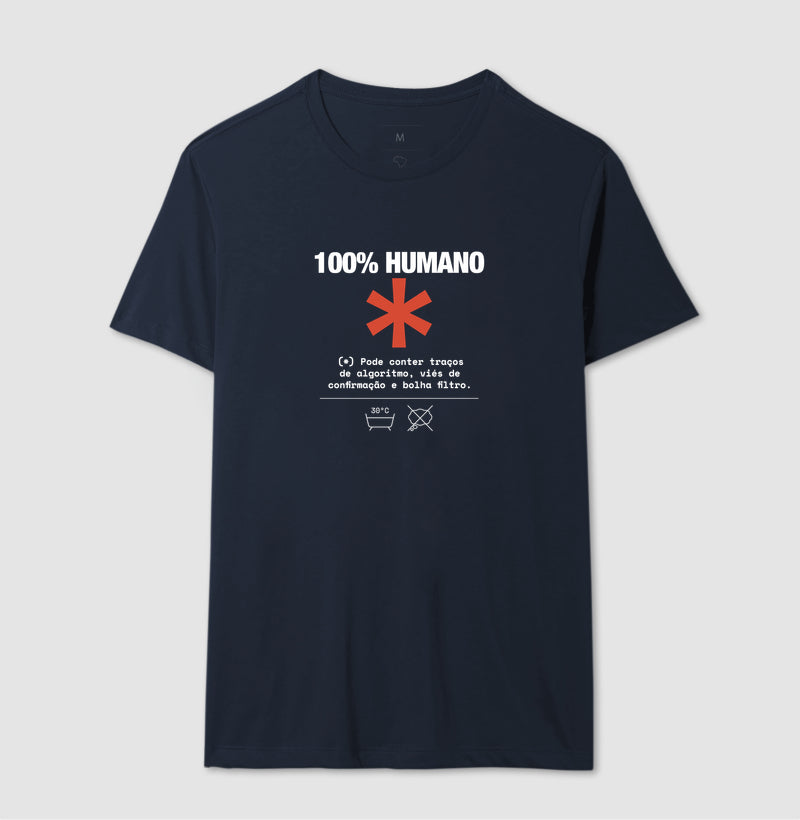 Camiseta Azul Unissex - Decomposition Label