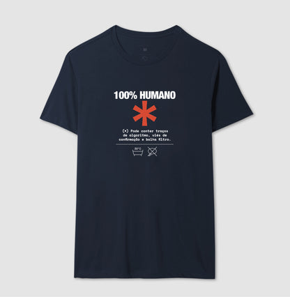 Camiseta Azul Unissex - Decomposition Label