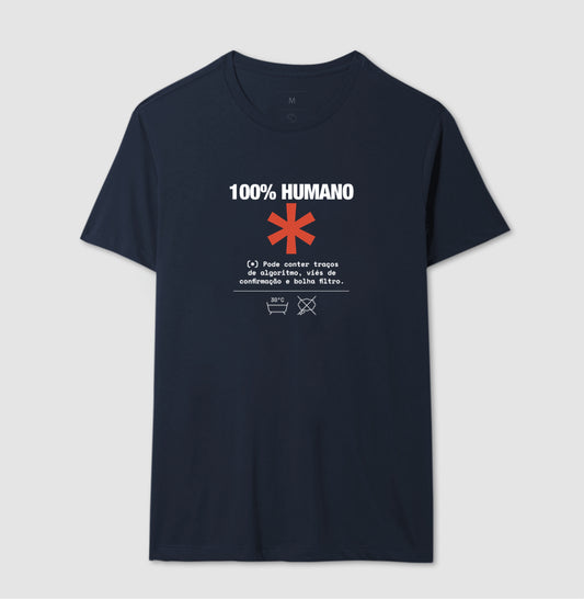 Camiseta Azul Unissex - Decomposition Label