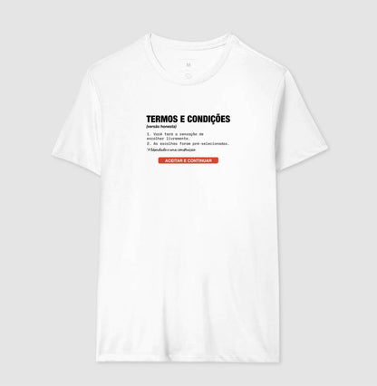 Camiseta Branca Unissex - Default Honesto