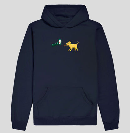 Moletom Hoodie Azul Marinho Unissex - Pixel Instinto | Exallaxe