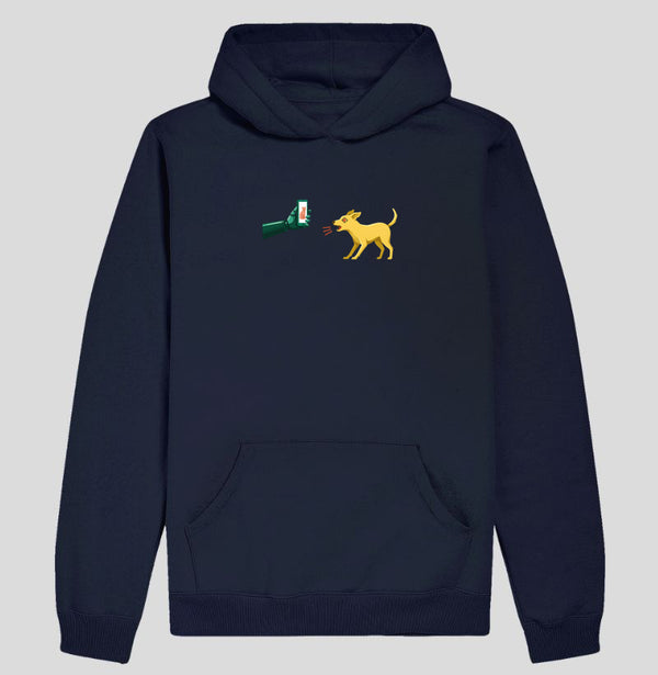 Moletom Hoodie Azul Marinho Unissex - Pixel Instinto | Exallaxe