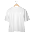 Camiseta Oversized Branca Unissex - Rot Cashflow