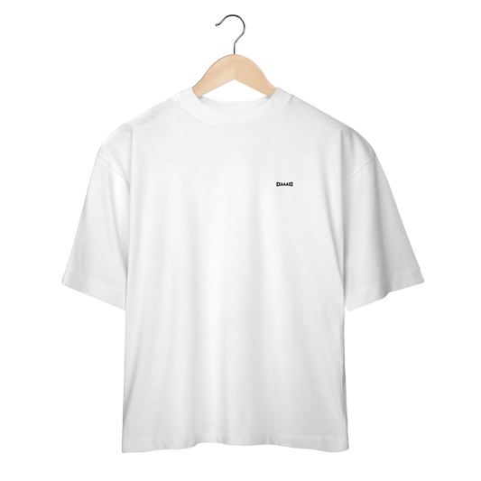 Camiseta Oversized Branca Unissex - Rot Cashflow
