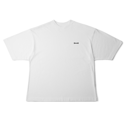 Camiseta Oversized Branca Unissex - Rot Cashflow