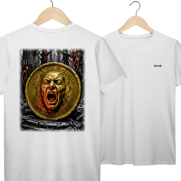 Camiseta Branca Unissex - Rot Cashflow