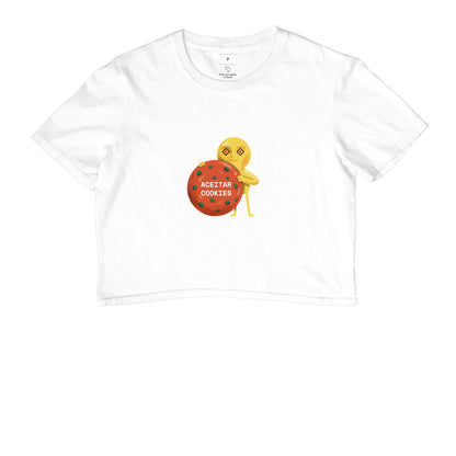 Cropped Branco - Candy Click | Exallaxe