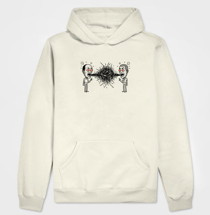 Moletom Hoodie Off-White Unissex - Eloquência Muda