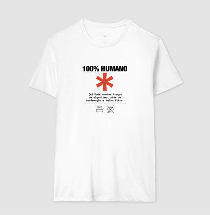 Camiseta Branca Unissex - Decomposition Label