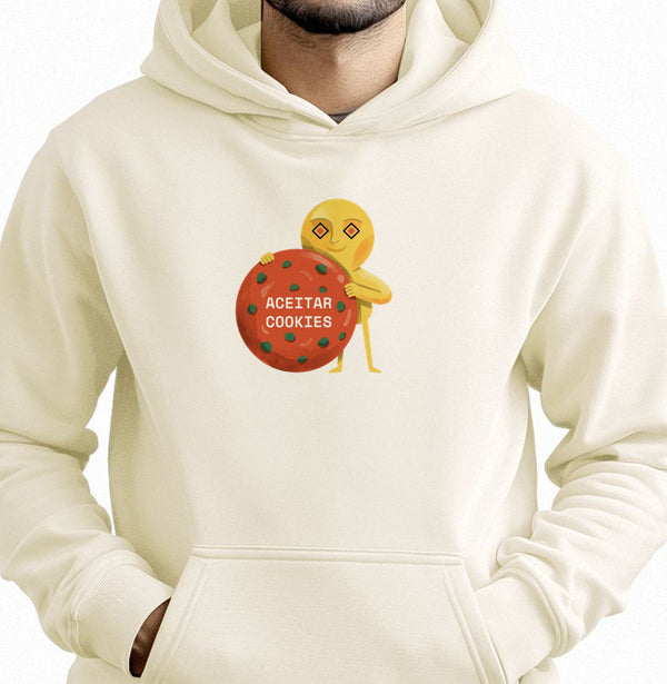 Moletom Hoodie Off-White Unissex - Candy Click | Exallaxe