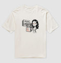 Camiseta Oversized Off-White Unissex - Destinatário Importador | Exallaxe