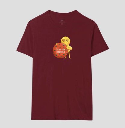 Camiseta Bordeaux Unissex - Candy Click | Exallaxe