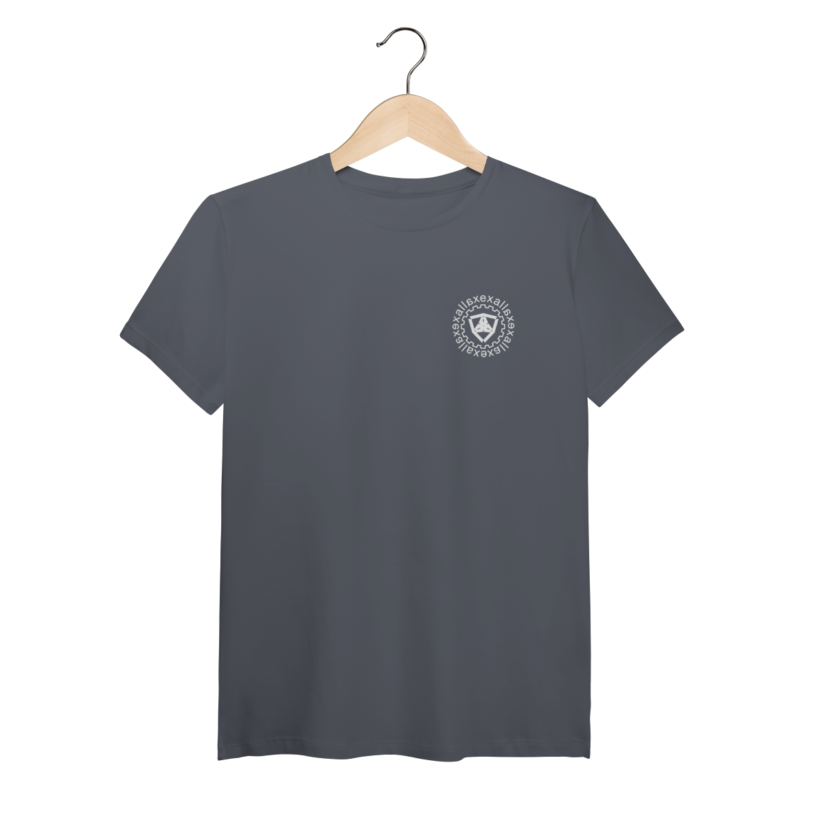 Camiseta Cinza Chumbo PIMA Unissex - Escape In