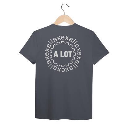 Camiseta Cinza Chumbo PIMA Unissex - Escape In