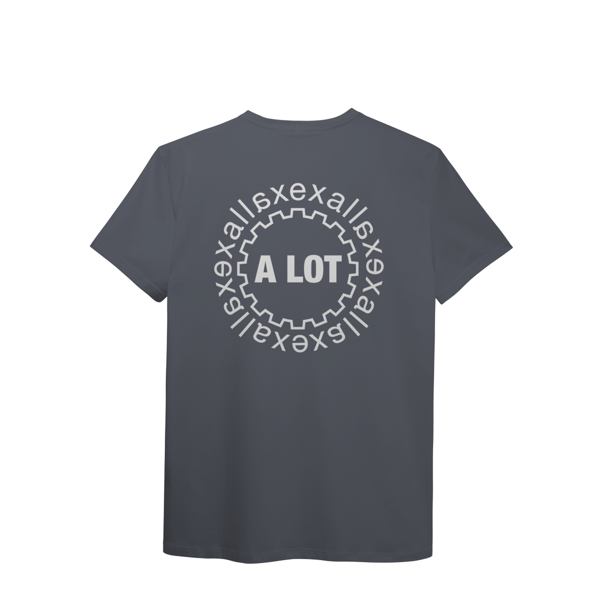 Camiseta Cinza Chumbo PIMA Unissex - Escape In
