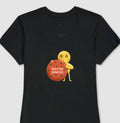 Camiseta Preta Feminina - Candy Click