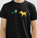 Camiseta Preta Unissex - Pixel Instinto | Exallaxe