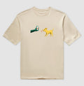 Camiseta Oversized Nude Unissex - Pixel Instinto | Exallaxe
