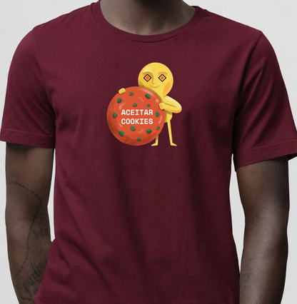 Camiseta Bordeaux Unissex - Candy Click | Exallaxe