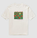 Camiseta Oversized Off-White Unissex - Padrão Sincopático | Exallaxe