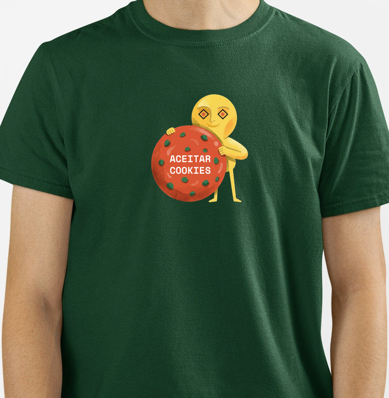 Camiseta Verde Unissex - Candy Click